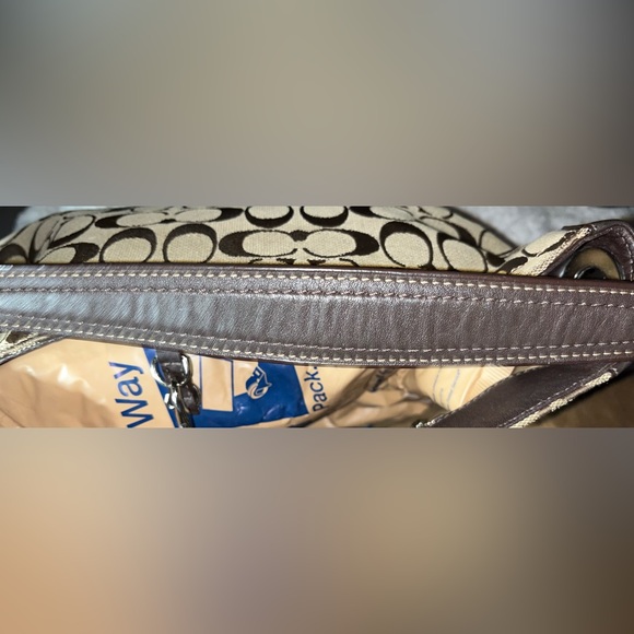 Coach EUC Park Signature Hobo bag and matching wallet - Picture 5 of 9